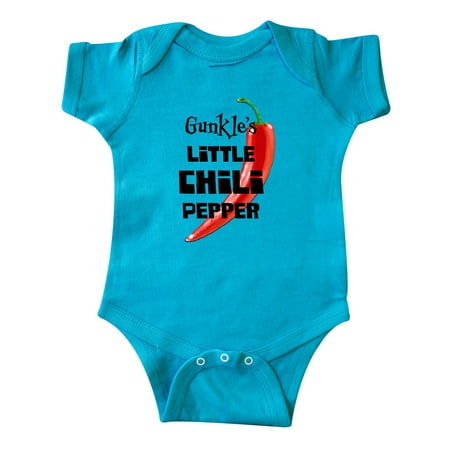 

Inktastic Gunkle s Little Chili Pepper Gift Baby Boy or Baby Girl Bodysuit