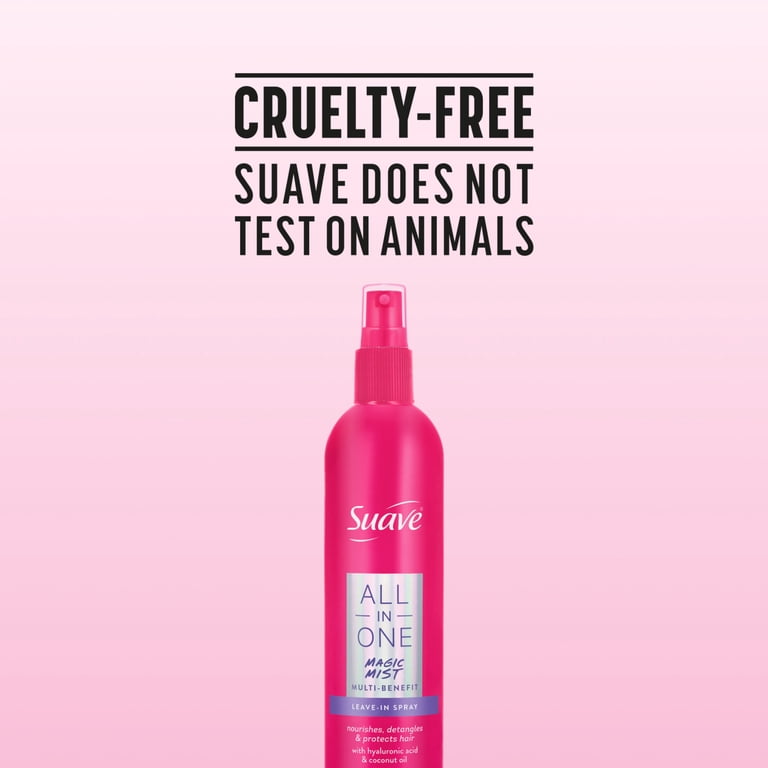 Suave All In One Magic Mist Leave-In Spray, Detangles, Hydrates 