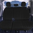 thumbnail image 3 of For 2021-2024 Toyota Sienna FH Group Neoprene Custom Fit Waterproof Car Seat Covers  - Black 3rd Row, 3 of 4