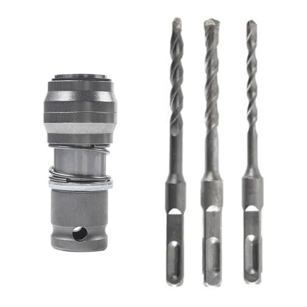 Electric Wrench Converter Wrench To Electric Hammer Converters for Drilling Set D