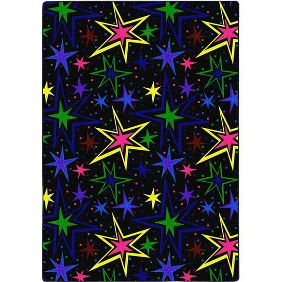 Joy Carpets 449V 12 x 18 ft. Kapow Area Rug  Fluorescent