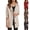 Khaki, variant on Women's Fall Jacket with Hood Button Down Long Sweaters Cardigan Casual Loose Knit Trench Coat Outerwear