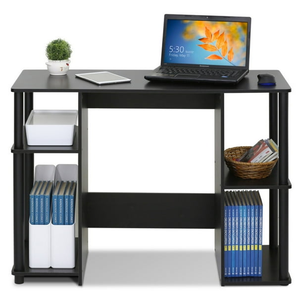 Furinno Jaya Compact Computer Study Desk Espresso Walmart Com