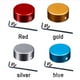 thumbnail image 4 of juegos de tapones para pedales de efectos de guitarra, de aleación de aluminio (azul, 1 tapón, 3 tornillos, 1 mango), 4 of 5