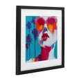 thumbnail image 2 of Stupell Industries Contemporary Expressive Palm Tree Gaze Black Framed Print Under Glass, 13 x 13, by Chromatic Storm Studio, 2 of 8