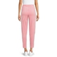 thumbnail image 3 of Time and Tru Women's Velour Lounge Pants, 3 of 5