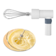 thumbnail image 3 of Batidora de mano eléctrica, sistema de batidor de huevos batidora de mano, batidor sin BPA, batidor de huevos de acero inoxidable, 3 of 5