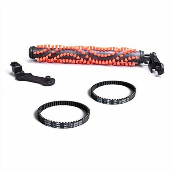 Replacement Part For Bissell 2036686, 2036688 Proheat 2X Steam Vac Roller Brush Assembly with 2pk 2X Left Side Geared Belt
