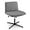 Gray, variant on GOFLAME Criss Cross Office Chair, Swivel Cross Legged Office Desk Chairs with Wide Seat and Rocking Function, Height Adjustable Armless Computer Desk Chair for Home Office, Bedroom, No Wheels, Grey
