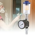 1/4in Pneumatic Spray Gun Air Pressure Regulator In Line Water Trap