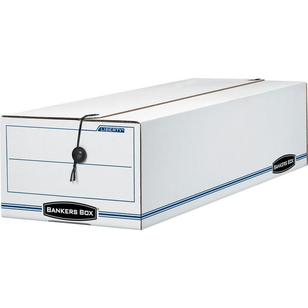 Bankers Box, FEL00018, Liberty Check and Form Boxes, 12 / Carton, White