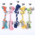 thumbnail image 3 of Rope Dog Toy Bite Resistant Knot Fun Puppy Teething Rope Toy Pet Chew Rope Toy, 3 of 10