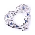 thumbnail image 2 of Wisewang Nipples Rings Fashionable Trendy Comfortable Convenient Durable Sturdy Decorative Jewelry Pedant Jewelries for Dressing Heart Blue Diamond 1Set, 2 of 6