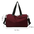 thumbnail image 3 of Giunmcul Reduced Price Travel Duffel Bag,Sports Tote Gym Bag,Shoulder Weeken-der Overnight Bag ,Wet & Dry Separation Fitness Bag Hand-Held One-Shoulder Yoga Exercise, 3 of 5