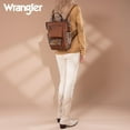 thumbnail image 7 of Wrangler Women Backpack Purse Convertible Backpack Vegan Leather Ladies Anti Theft Backpack with Adjustable Strap, Leopard, 7 of 7