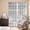 Light Gray White Black, variant on Dandelion Kitchen Curtains Window Panels, Black White Modern Country Rustic Plants Insulated Window Treatment Curtain, Grommet Curtains for Bedroom/Living Room/Bathroom, 2 Piece 52"Wx72"L