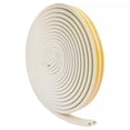 thumbnail image 2 of Tiras de sellado de puerta autoadhesivas Advancent forma de D 10M espuma autoadhesiva blanco, 2 of 6