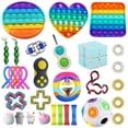 thumbnail image 1 of Juguete sensorial Push Bubble Fidget para aliviar el estrés del autismo, 1 of 1