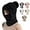 Black, variant on Women's 3-in-1 Beanie Hat Scarf Mask - Plush Knit Winter Set for Skiing & Outdoor