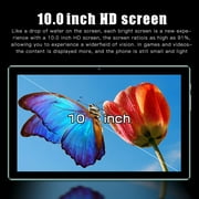 Taicans 10.1 Inch android 10 Tablet,Octa Core 4GB RAM+64GB ROM,5000mAh Battery,FHD+ IPS Screen,SIM/WiFi/GPS,No Ads,Eye Protection Mode for Reading