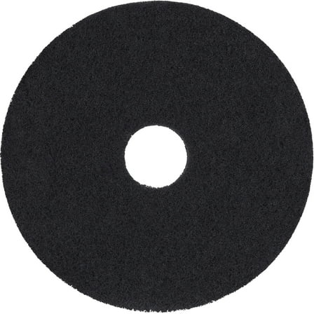 Sanico MVP Reliever Premium Black Strip 12" Floor Pad (Box of 5)