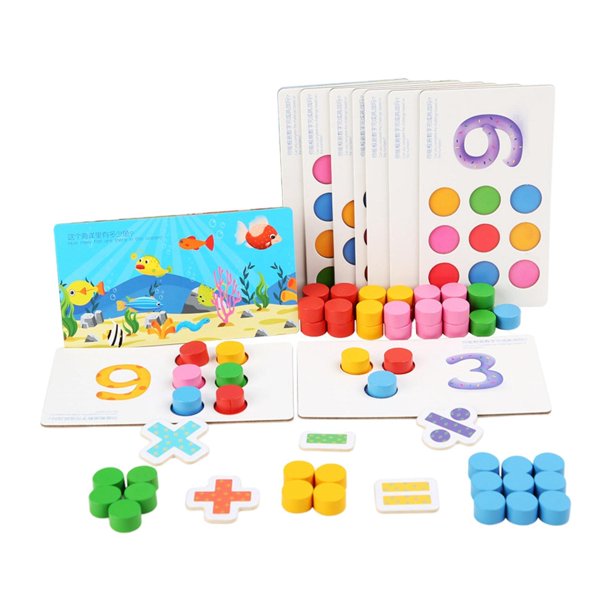 Bloques de construcción Bewildely Juguetes apilables para niños pequeños Tipo 5