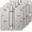 Brushed Nickel-square 5 8'', variant on PETGLE 6 Pack Self Closing Door Hinges, 4 Inch Spring Loaded Hinges with Square & 5/8'' Radius Corners, Adjustable Tension for Garage, Front Door, for Left and Right Hand Door, UL Listed