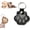 Black, variant on Leather Pet Memorial Keychain, Pet Memorial Gifts for Cat Dog, Pet Hair Keepsake Keyring for Bag Purse Paw Charm Key Holder, Keep Their Memory Close, Always