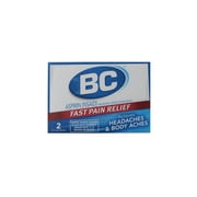 BC Aspirin Powder Headaches Body Aches, 2 Powders Each
