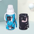 thumbnail image 6 of Sorrowso Portable Baby Bottle Warmer USB Rechargeable Travel Milk Warmer Infant Feeding Bottle Three Gear Adjustable 5V-2A Safety, 6 of 19
