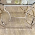 thumbnail image 4 of Furniture of America Table Basse en Métal Annette en Chrome, 4 of 4