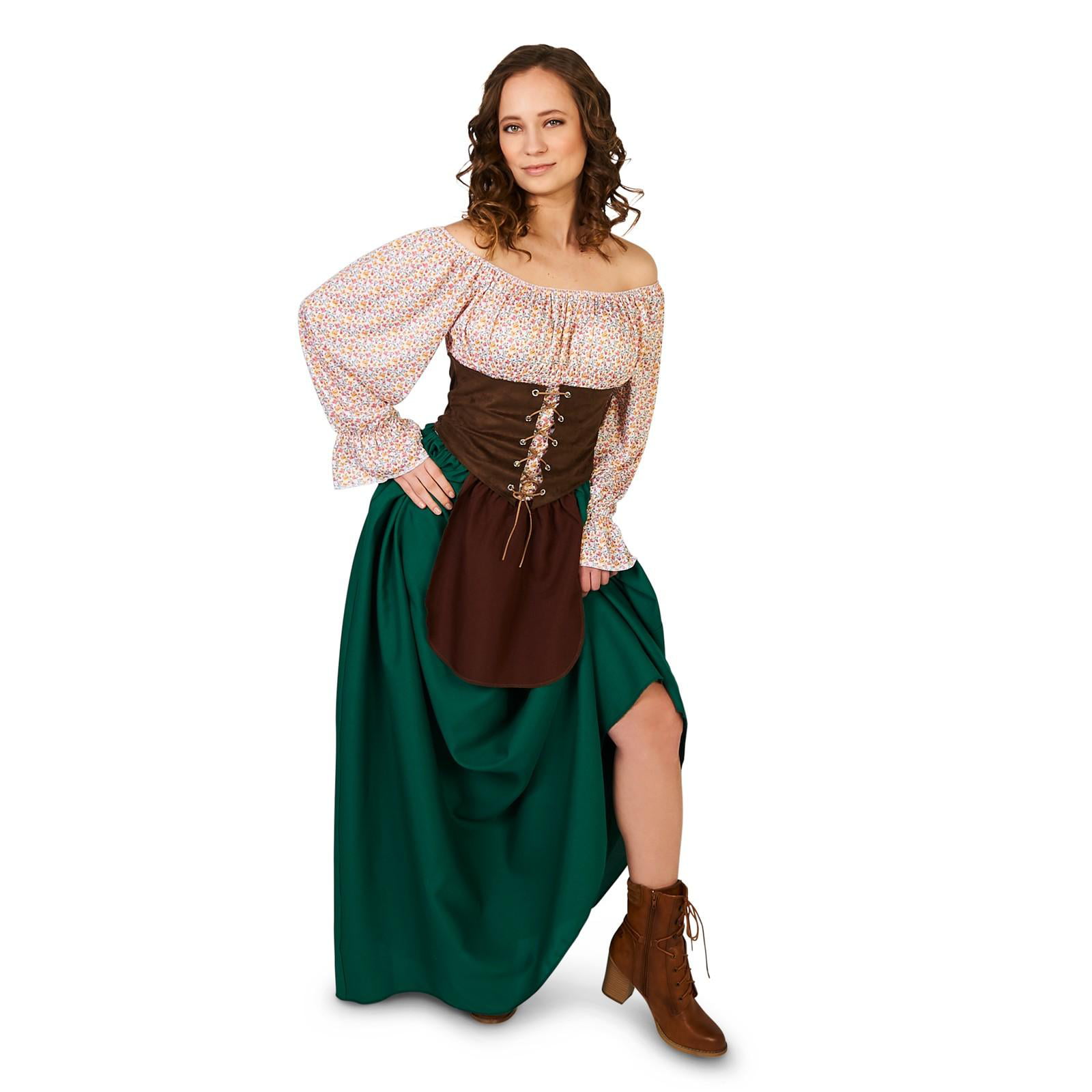 Plus Tavern Maiden Costume for Women 
