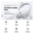 thumbnail image 2 of Audífonos Inalámbricos Gamer Diadema Auriculares Bluetooth 5.3 Havit I62 Color Blanco Con Micrófono 3.5mm Cable, 2 of 8