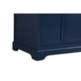 thumbnail image 4 of Elegant Decor Franklin 36" MDF Single Bathroom Vanity with Backsplash in Blue, 4 of 15