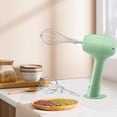 thumbnail image 6 of Fiocias Electric Hot Chocolate Maker Coffee Frother Fast Stirring with Freestanding Base Green, 6 of 9
