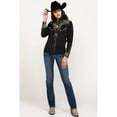 thumbnail image 6 of Scully Womens Black Poly/Rayon Scroll L/S Blouse S, 6 of 6