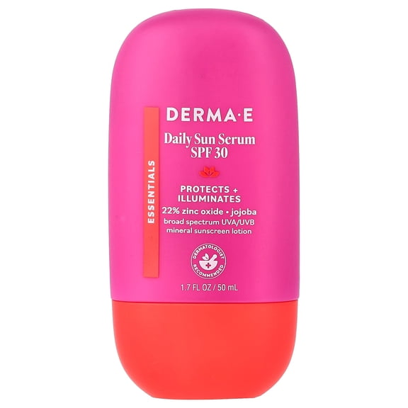 DERMA E Essentials, Daily Sun Serum, SPF 30, 1.7 fl oz (50 ml)