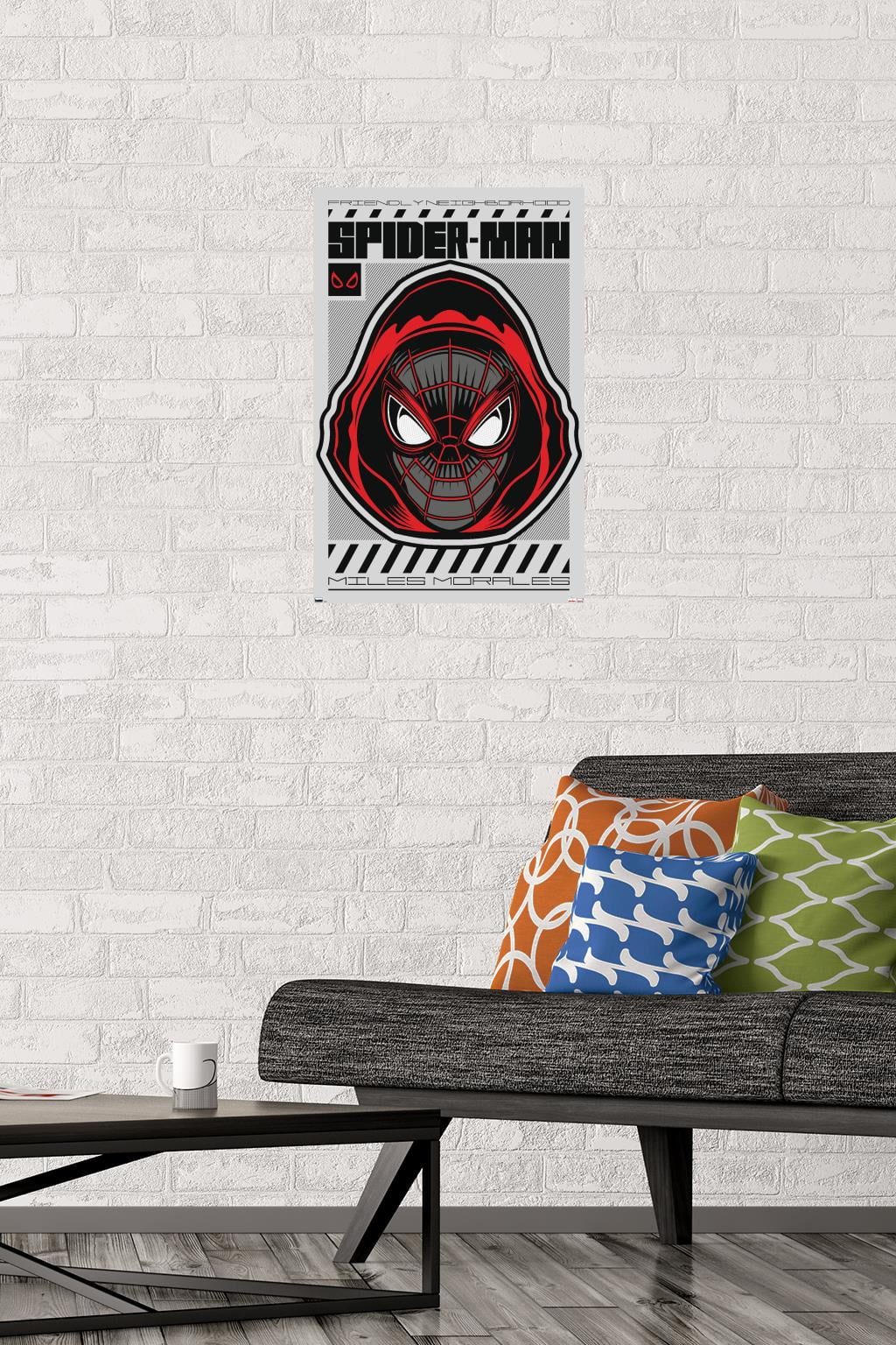 Marvel's Spider-Man: Miles Morales - Friendly Neighborhood Wall Poster, 14.725" x 22.375"