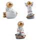 thumbnail image 1 of 3 Pieces Spaceman Figurine Educational Themed Art for Decor Housewarming Baoblaze none, 1 of 8