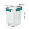 thumbnail image 3 of LHWEN Large Capacity Cold Kettle with Faucet 3.5L Iced Beverage Dispenser with Spigot for Refrigerator Fruit Drink Dispenser Food Grade for Lemonade Iced Tea Milk Easy Clean Beverage Container, 3 of 3