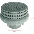 thumbnail image 2 of PinesC High quality brand new 10746 Pool Upgrade Threaded Connector Nut Washer Kit Filter Screen Grille Replacement for Swimming Pool Large Strainer Grid Filter Parts 10744 10256 10255 10253, 2 of 5