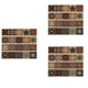 thumbnail image 1 of 60 Piezas 3D Multi Marroquí Autoadhesivo Baño Cocina Pared Etiqueta Engomada de Azulejo de Escalera, 1 of 5