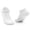 White, variant on WREESH Unisex Long Socks Running Socks Sweat Absorbing And Breathable Cotton Socks Color Long Socks Light Blue