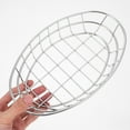 thumbnail image 3 of OUNONA Silver Iron Wire Basket for Food Storage Creative Easy to Clean 20326636, 3 of 7
