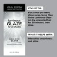 John Frieda Luminous Glaze for All Shades, Clear Shine Gloss, 6.5 fl oz