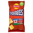 thumbnail image 4 of Walkers Squares Flavour Potato Snacks 12 x 22g, British Import (Pack of 3), 4 of 5