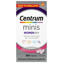 Centrum Minis Women 50 Plus Multivitamin Supplement Tablets, 160 Count