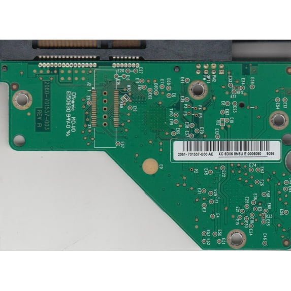 WD800AAJS-60B4A0, 2061-701537-G00 AE, WD SATA 3.5 PCB