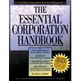 thumbnail image 1 of Pre-Owned The Essential Corporation Handbook (Psi Successful Business Library) (Paperback) 1555713424 9781555713423, 1 of 1