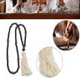 thumbnail image 3 of Cuerda de oración ortodoxa, borla con abalorio de cruz de bendición, regalo de aliento, cuentas de oración Longitud 50cm, 3 of 5